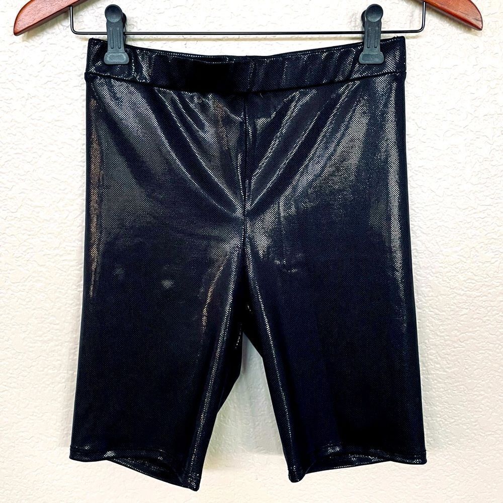 Forever 21 Shimmer Stretch Active Bermuda Shorts XS